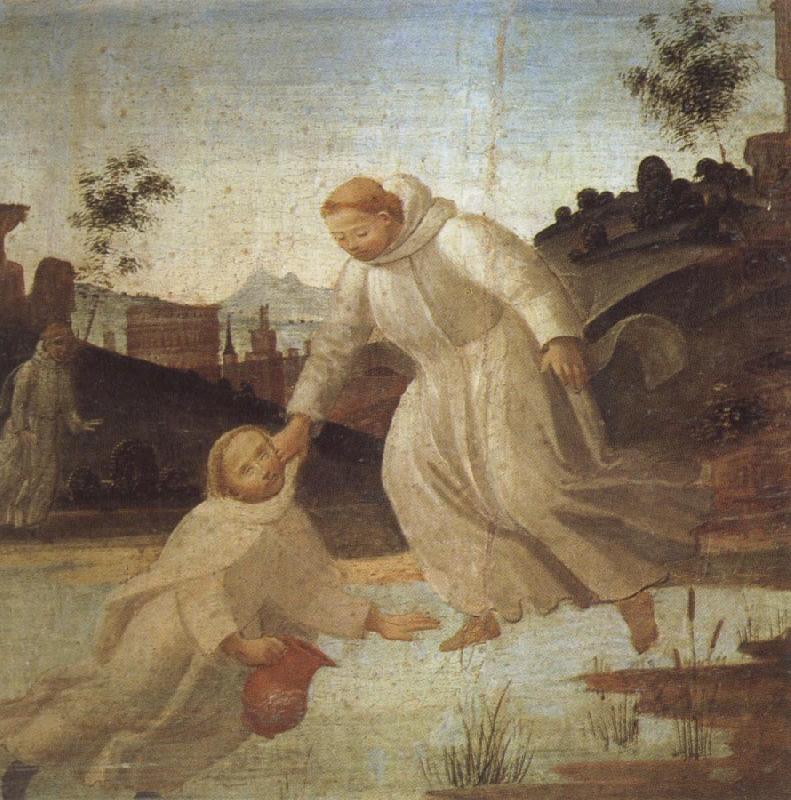 BARTOLOMEO DI GIOVANNI St.Placid's Rescue china oil painting image